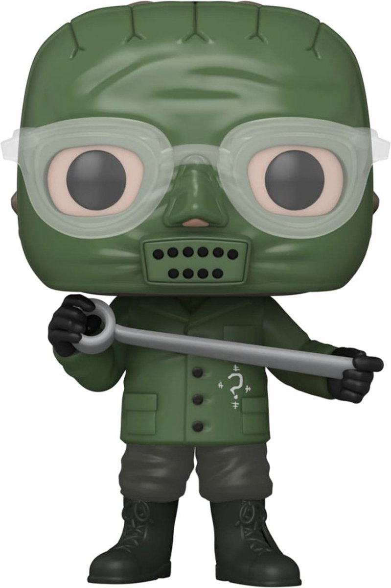 Funko Batman – DC Comics Pop! Helden, der Riddler, 9 cm große Sammelfigur – mehrfarbig