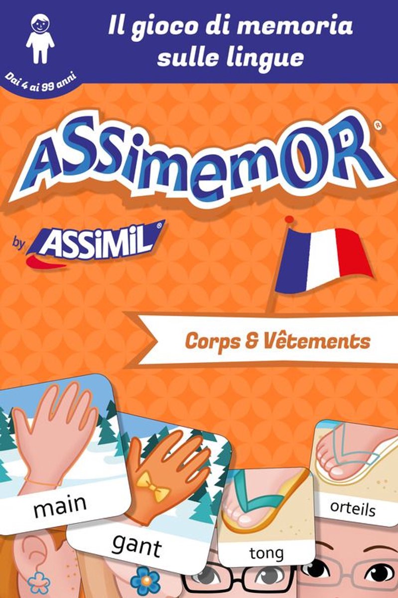 Assimemor – assimemor – le mie prime parole en francese: corps et vêtements
