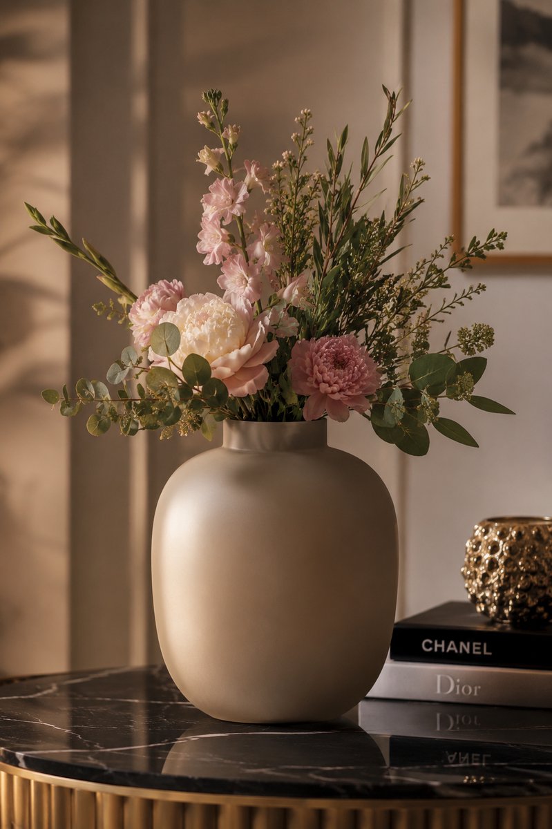 Pip Studio – Vase – Khaki – Eisen – 25 x 32 cm