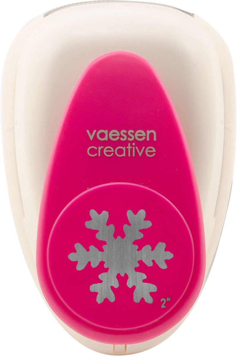 Vaessen Creative Punch – Figurenstanzer – Schneeflocke – 4,3 x 5 cm