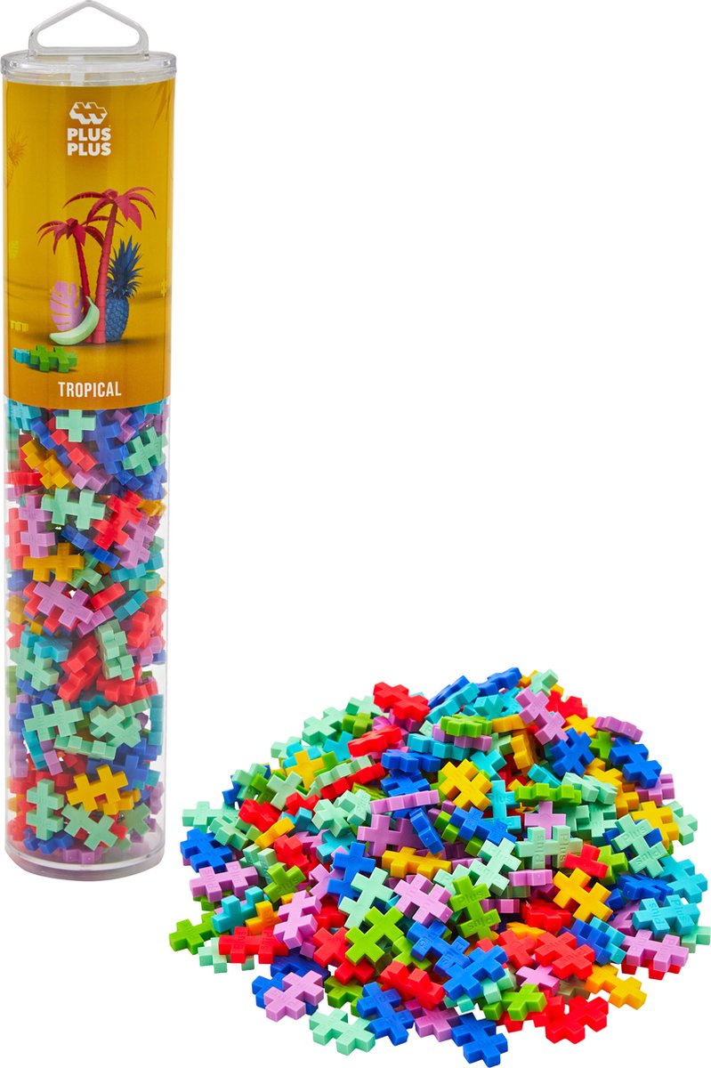 Plus Plus Tube Tropical Plus-Plus: 240 Stück (4261)