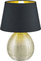 Rl lebe dein Licht Reality Luxor - Tischlampe - Gold - exkl. 1x E27 4,9 W - Schnurschalter