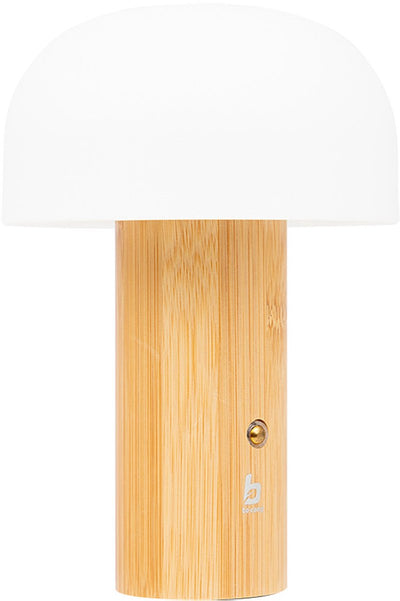 Bo-Camp – Urban Outdoor Collection – Tischlampe – Nasstington – Bambus – wiederaufladbar – 180 Lumen