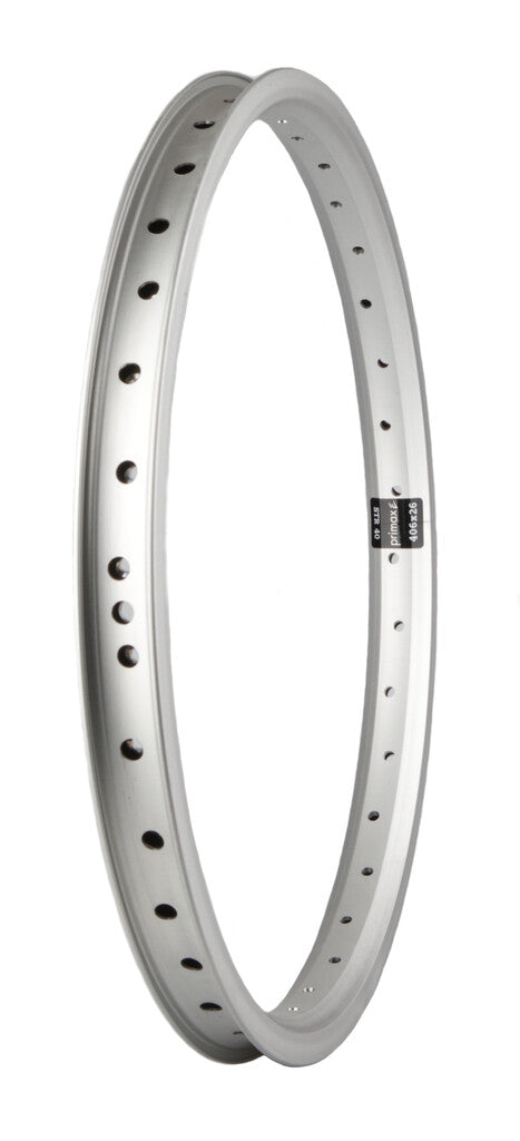 Primax E STR40 RIM 20 Zoll (406) 36 Löcher Scheibe Silber