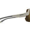 Smith Impuls Bril Matte Knochenchrom schwarzer Goldspiegel