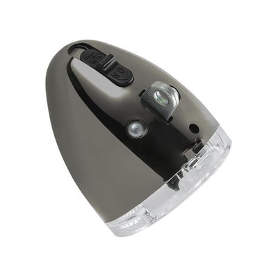 Axa LED-Frontlicht-Scheinwerfer 606, Auto-On-Off-Nabe, 15 Lux, dunkles Chrom, 60 cm Blister