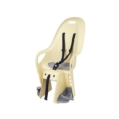 Polisport Kindersitz hinten CFS - Drehmalmontage - Gelbgrau
