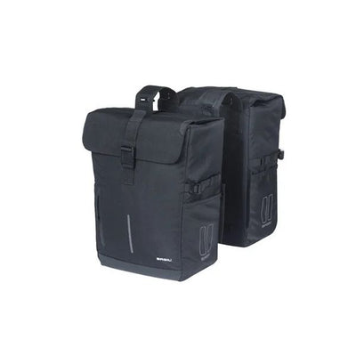 Basilikum Doppelrad Achse Bewegung 30 Liter 16 x 27 x 38 cm Schwarz