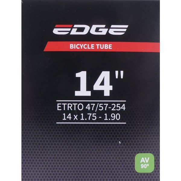 Edge Binnenband 14 x 1,75-1,90 47 52-254 AV-90 Grad