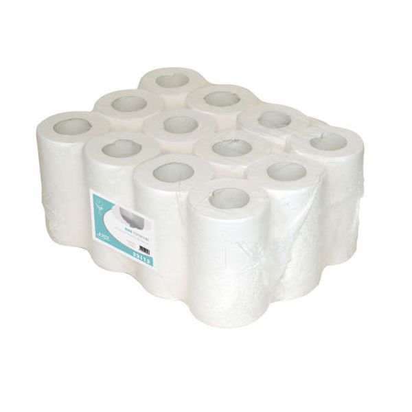 Euro-Reinigungspapier Minirol 1-layer 120 Meter x 20 cm (12 Rollen)