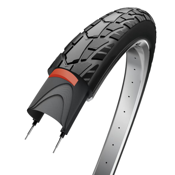 Edge Buitenband Performance Protect plus 28 x 1,50 40-622 -Black mit Reflexion