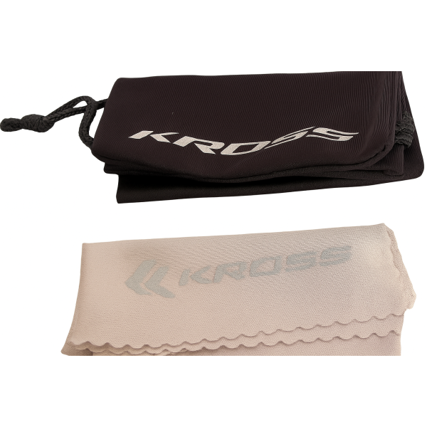 Kross Fahrradgläser Flash UV400 Polarisierte Objektive - Schwarzer Rahmen