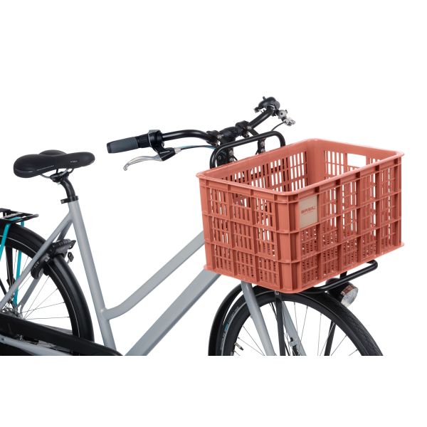 Basilikum fietslat l - groß - 40 Liter - rot