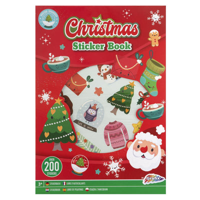 Kreative Handwerksgruppe Weihnachten Stickerboek A4, 8 Blätter