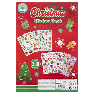 Kreative Handwerksgruppe Weihnachten Stickerboek A4, 8 Blätter