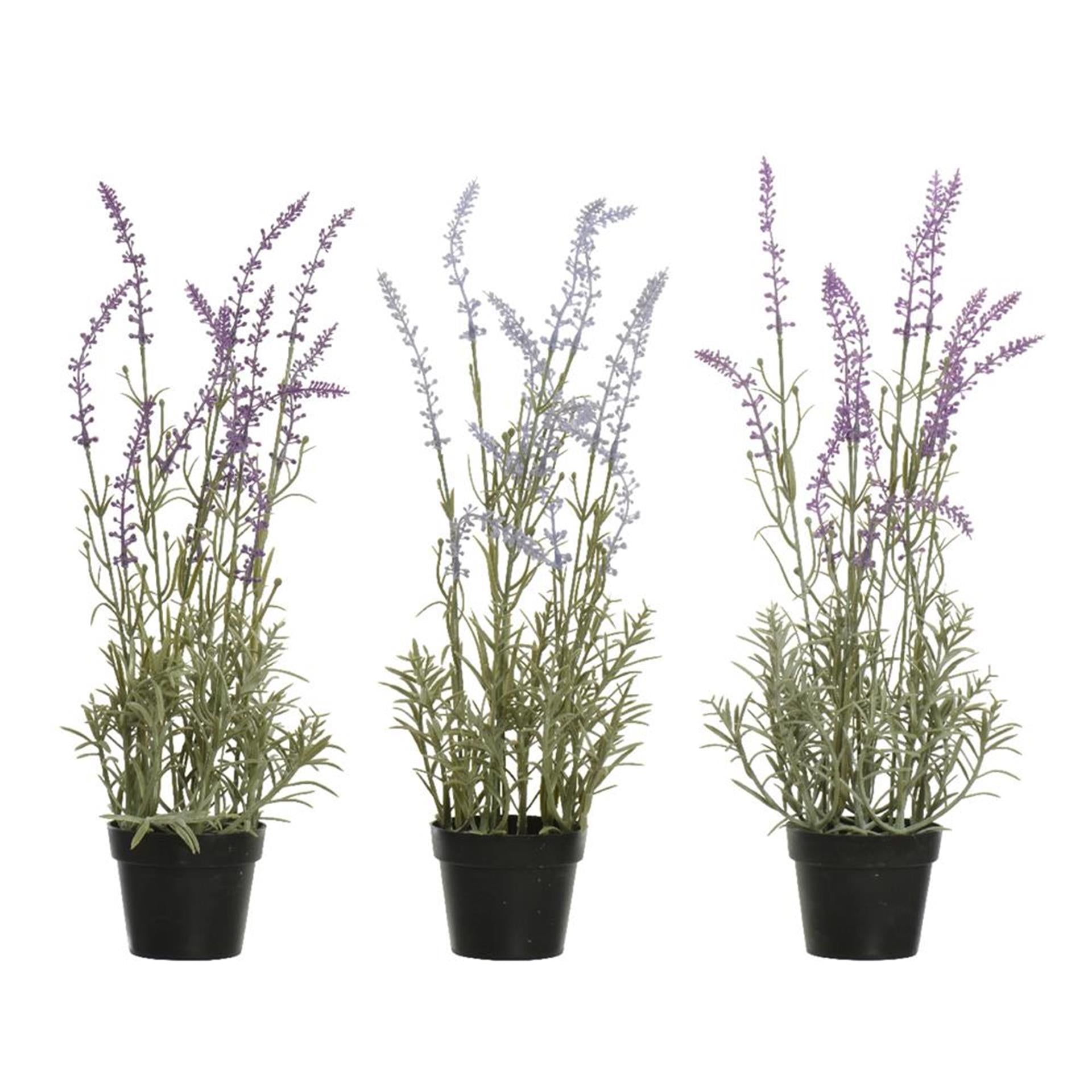 Decoris Kunstpflanze Lavendel h46cm lila