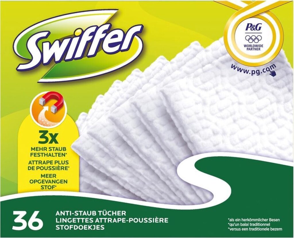 Swiffer Swiffer tücherte 36 Nachfüllungen mit köstlichem Zitronenlimetten und Orange