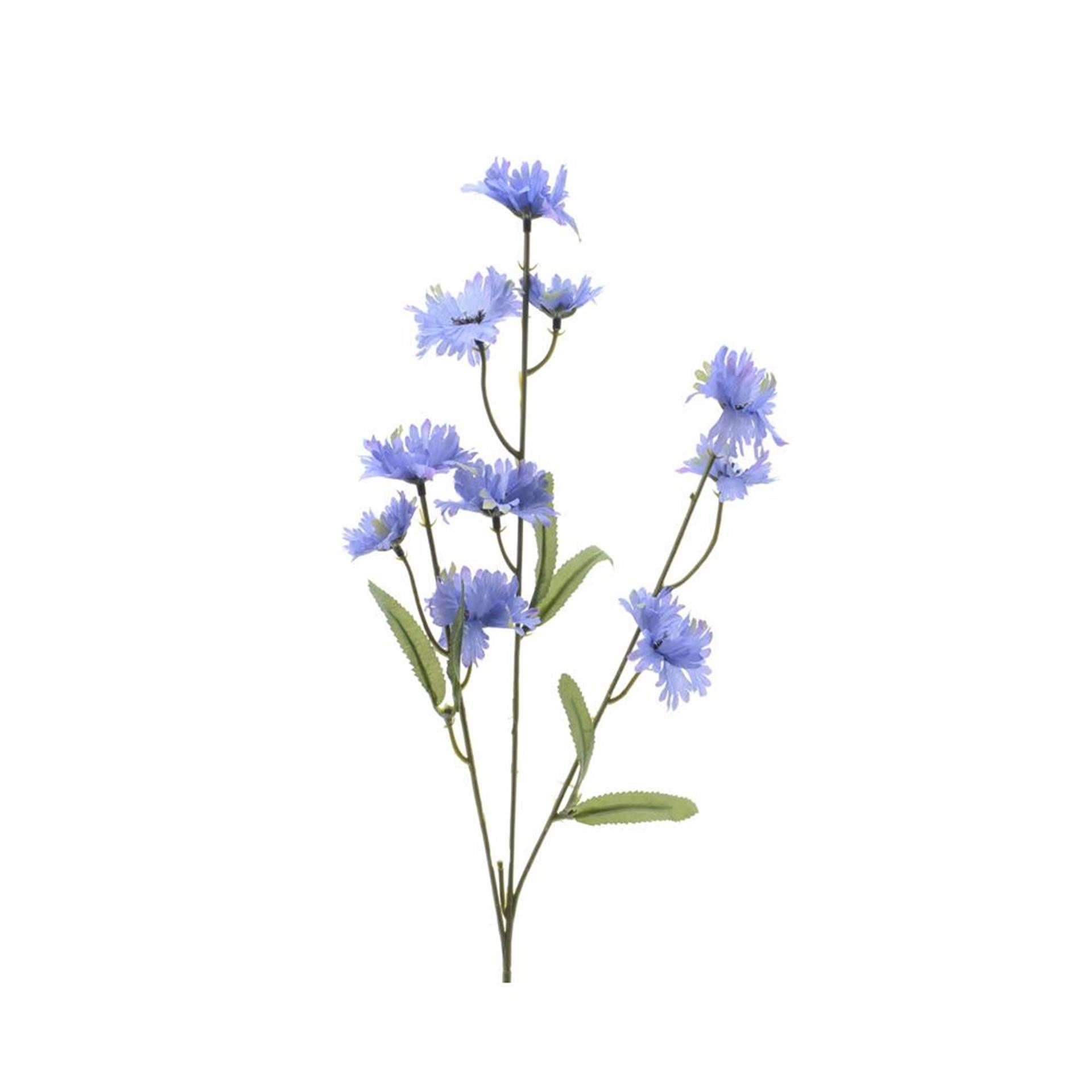 Decoris Kunstblume Kornblume h55cm lila
