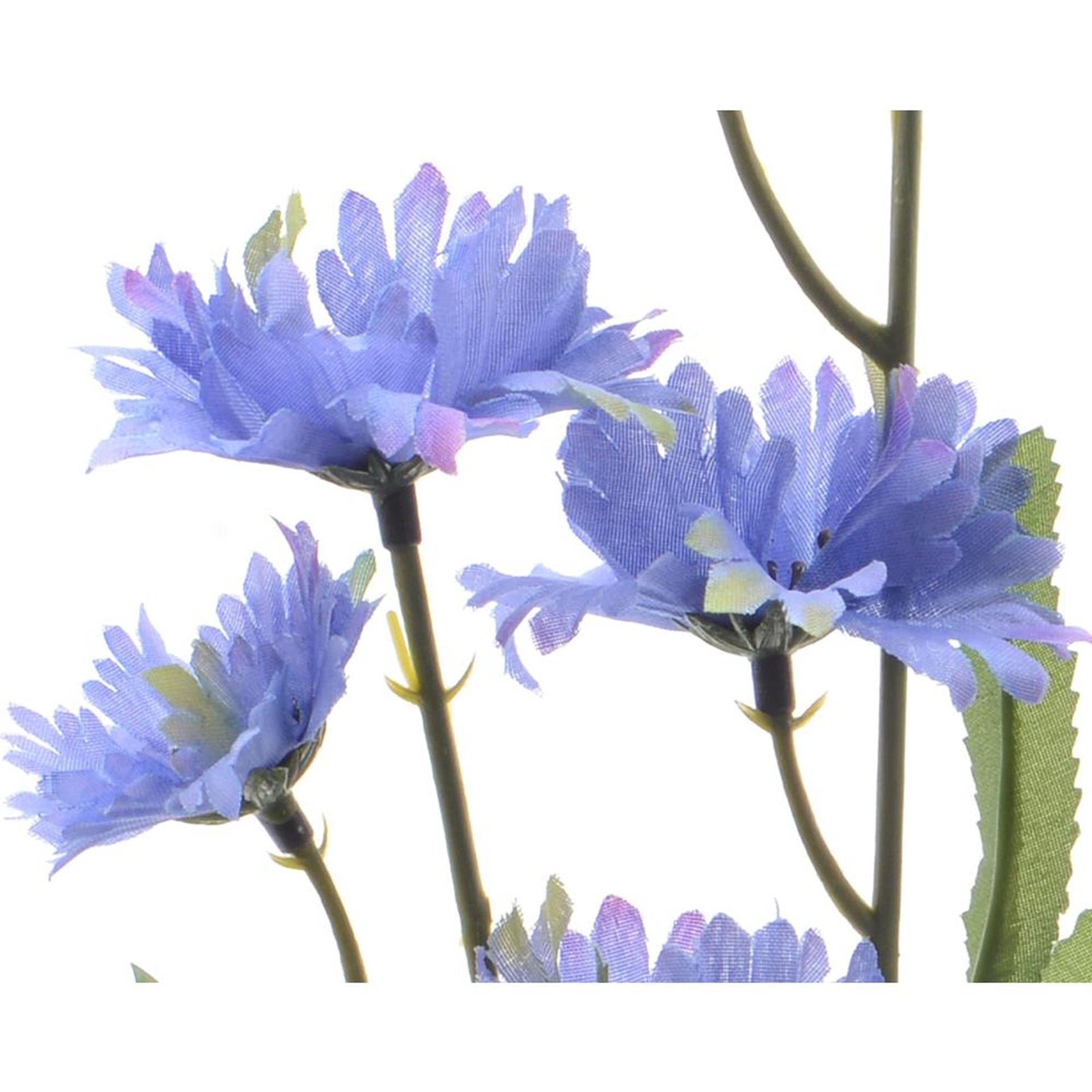 Decoris Kunstblume Kornblume h55cm lila