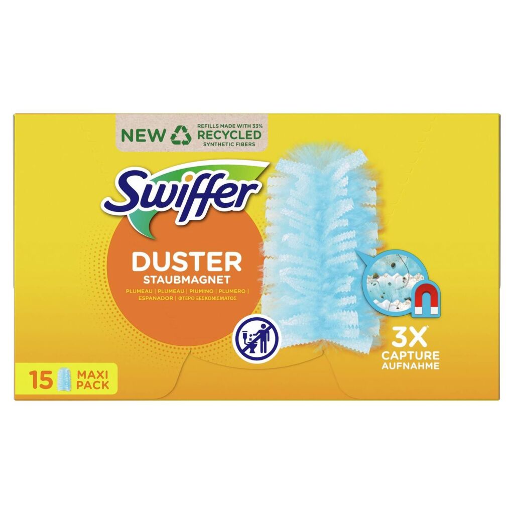 Swiffer Swiffer Duster Trap und Lock -Staubtücher 15 Teile