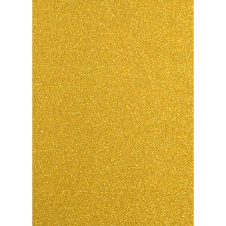 Florence • Glitzerpapier A4 5x 250g goldgelb