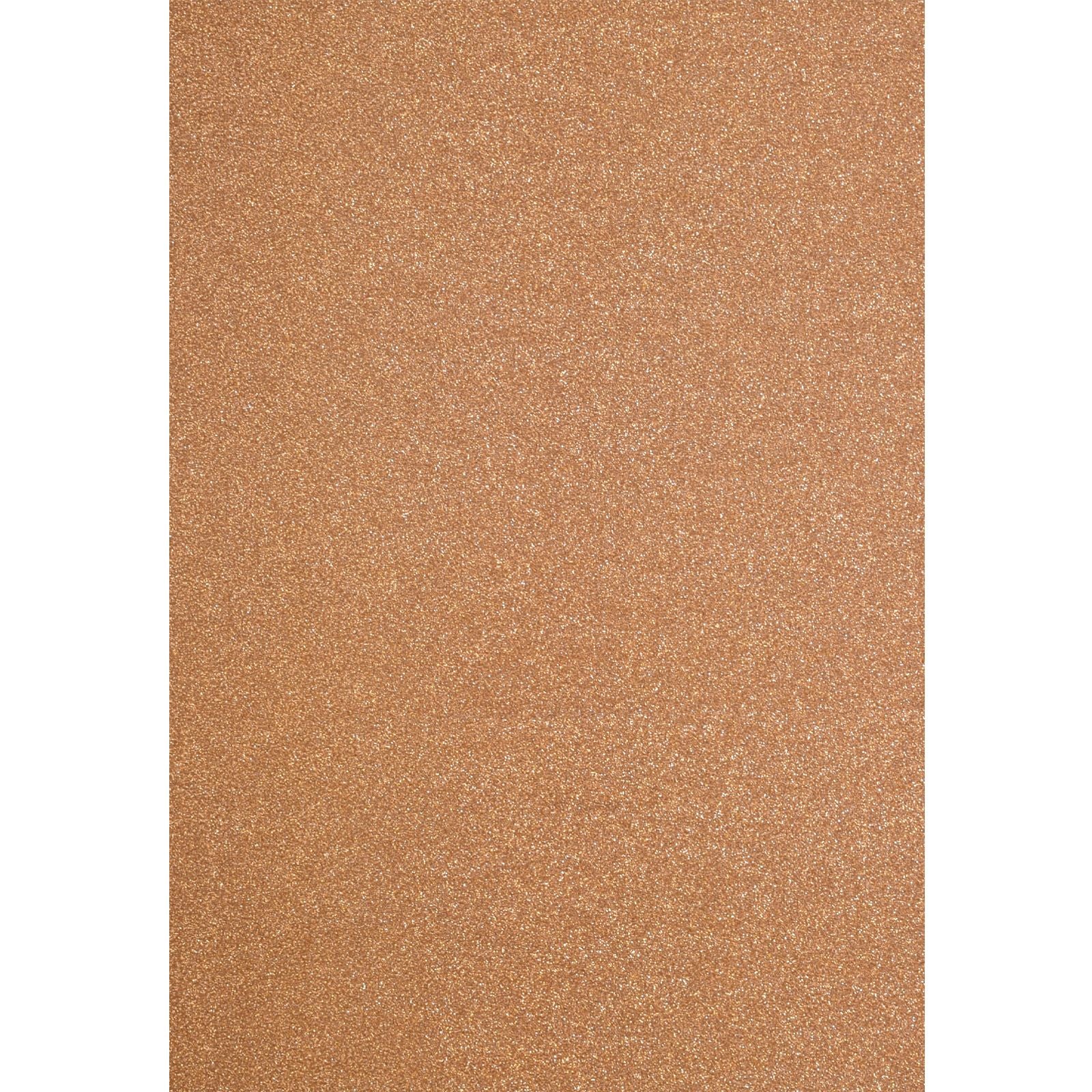 Florence • Glitzerpapier 250g A4 Kupfer 5x