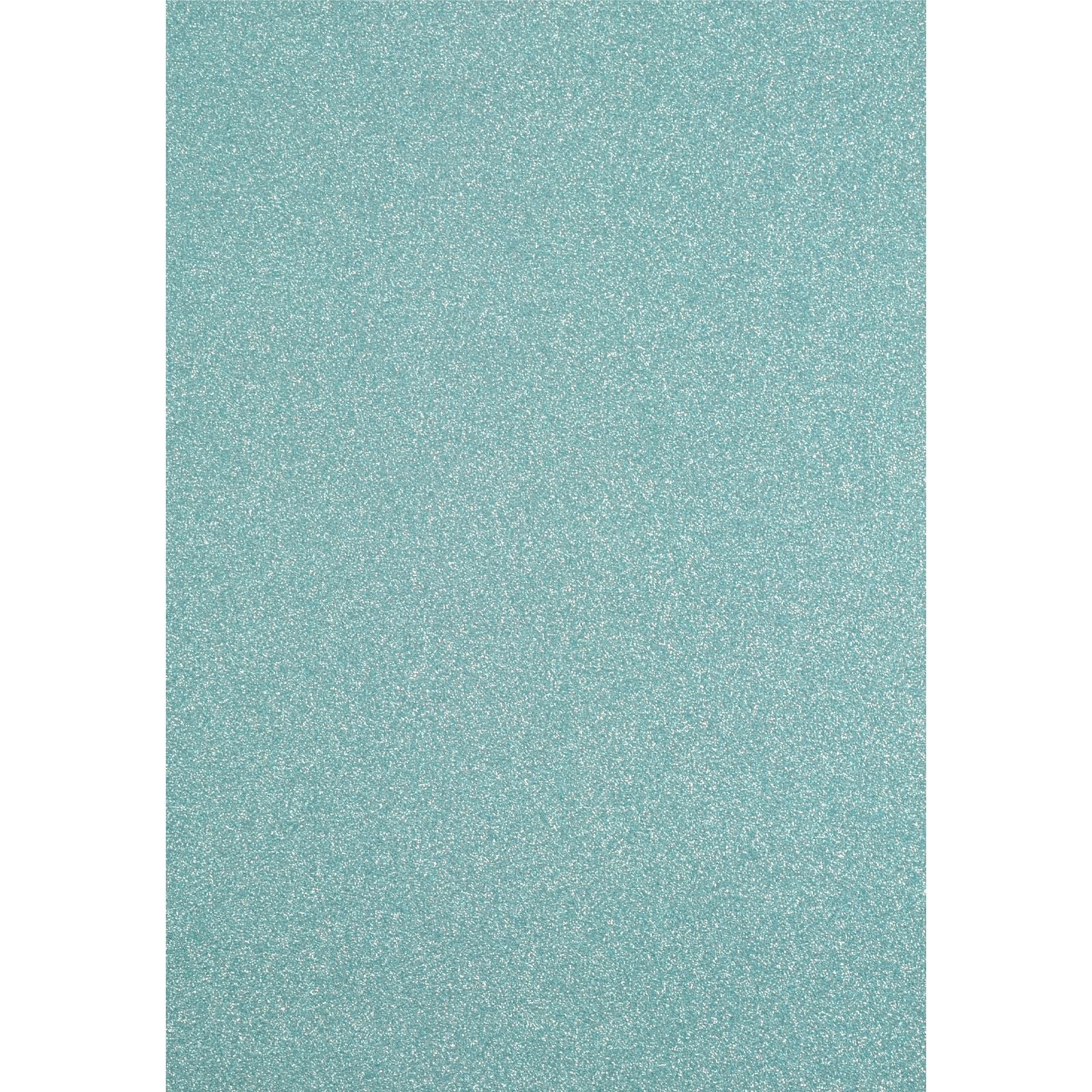Florence • Glitzerpapier 250g A4 Aqua 5x