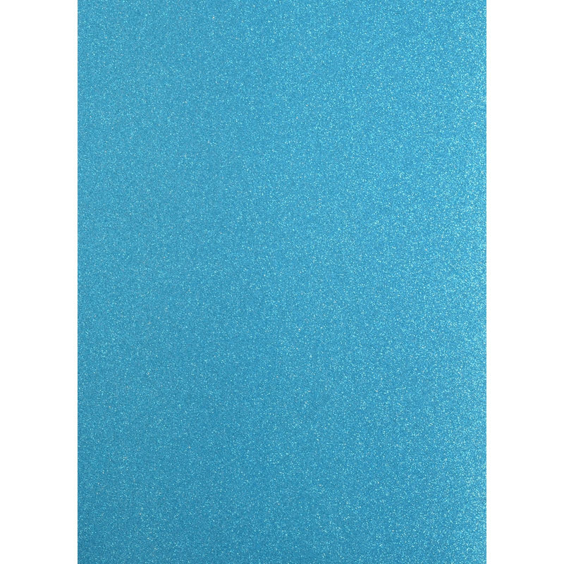 Florence • Glitzerpapier 250g A4 Türkis 5x