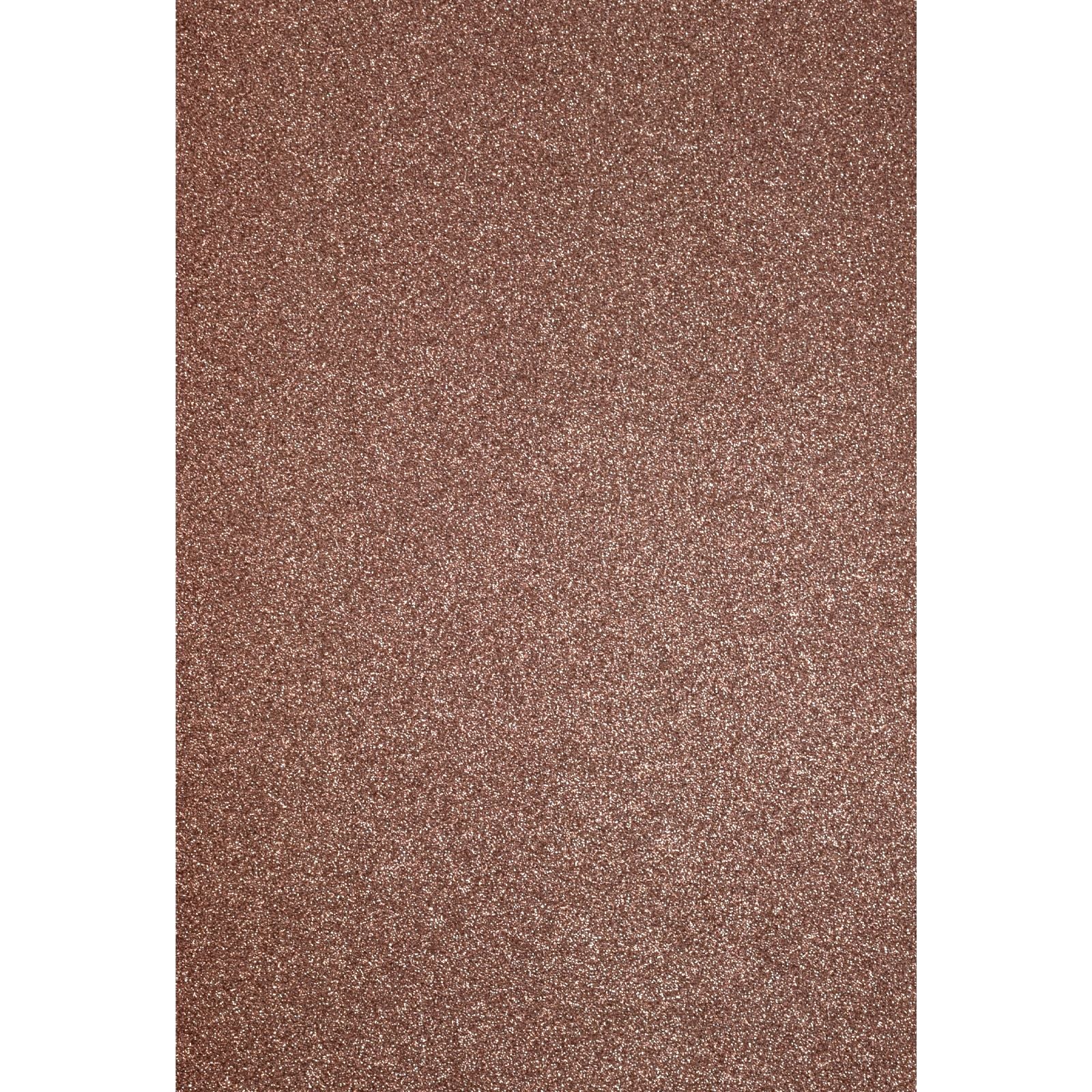 Florence • Glitzerpapier 250g A4 braun 5x