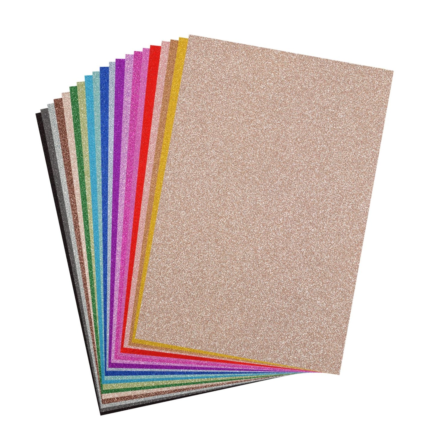 Florence • Glitzerpapier 250g A4 Sortiment 40x