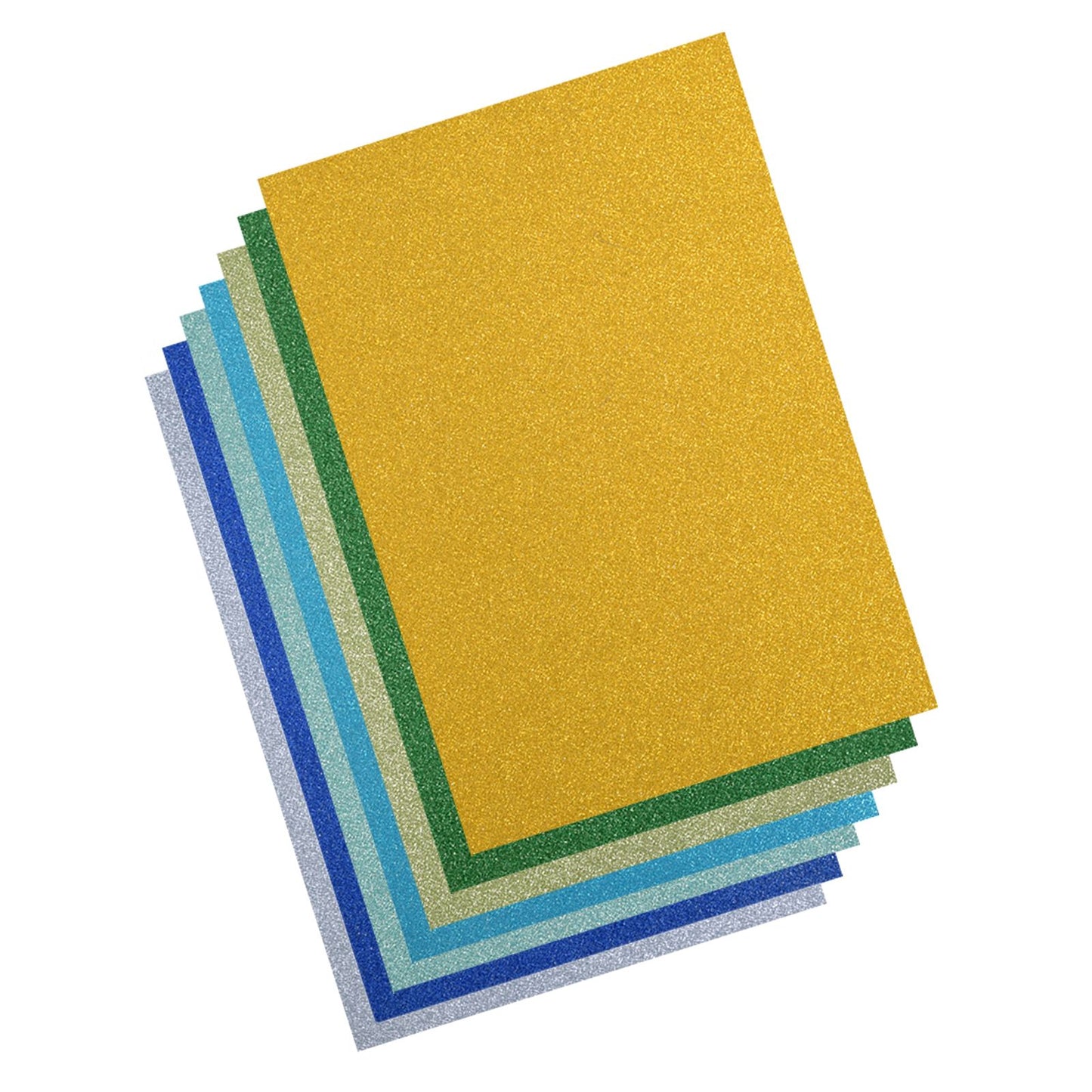 Florence • Glitzerpapier 250g A4 Sortiment 40x