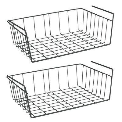 Metaltex Metaltex Babette Hang Basket 40x26x14 cm schwarze 2 Teile