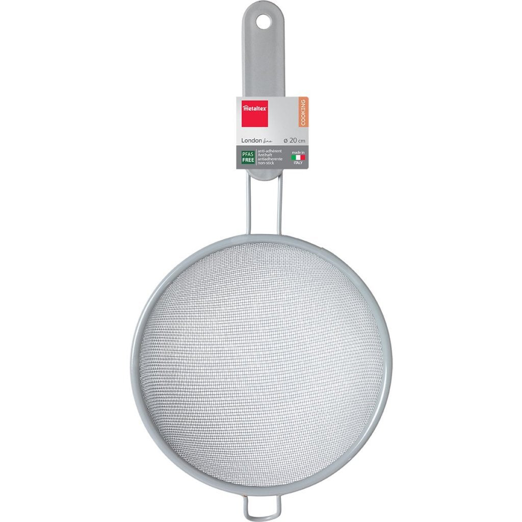 Metaltex Sieb 20 cm Grau