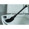 Metaltex Metaltex sauberer Toilettenbürste + Halter 13x8x47 cm schwarzer Edelstahl