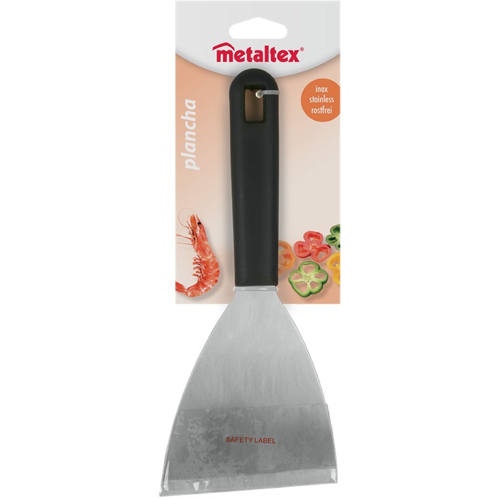 Metaltex Metaltex Platha Barbecue Spatel 23,8x10 cm Schwarzer Edelstahl