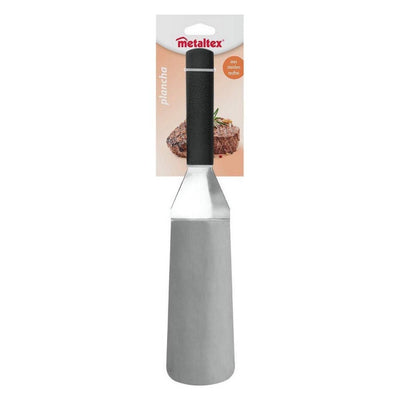 Metaltex Metaltex Plancha Rechteckiger Grill Spatel 35 cm Edelstahl Schwarz