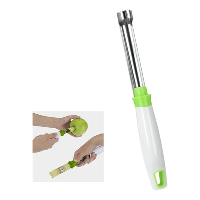 Metaltex Metaltex Mrs Apple Drill Weißgrün aus Edelstahl