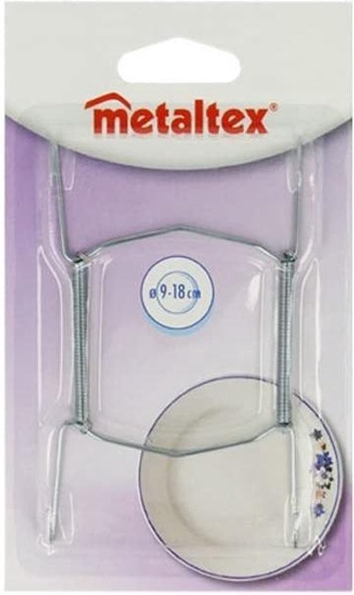 Tomado-Metaltex Tomado-Metaltex-Zeichenhalter 9-18 cm Silber