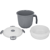 Metaltex Metaltex Verscholding Bin 1l Grau - afbeelding 2