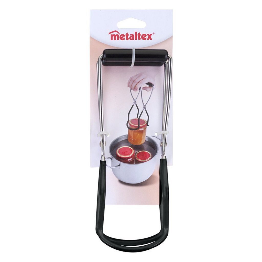 Metaltex Metaltex Potlifter 22x8,5 cm Silberschwarz
