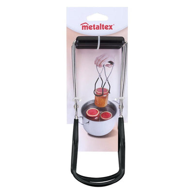 Metaltex Metaltex Potlifter 22x8,5 cm Silberschwarz
