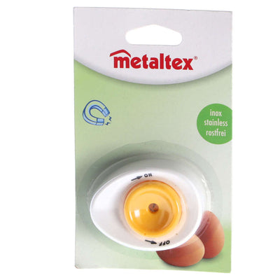 Metaltex Metaltex Eierstick weiß gelb