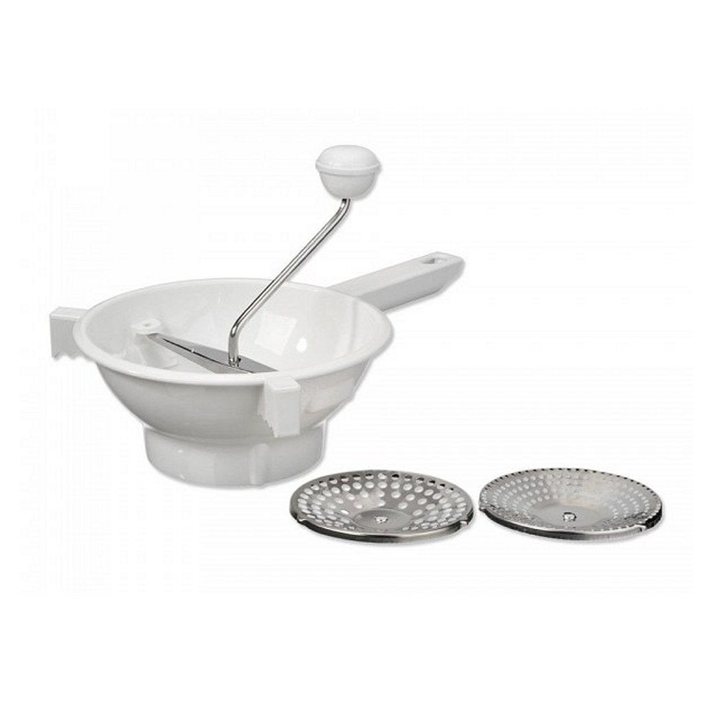 Basic Le Chef Passsener Seef + 2 Edelstahlscheiben Weiß