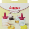 Metaltex Metaltex Dekoration Set Dolceforno 9 x 7 cm transparent
