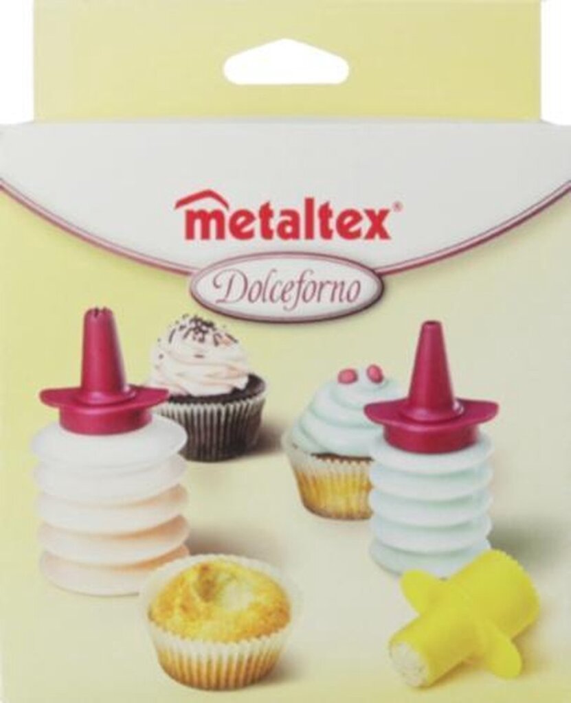 Metaltex Metaltex Dekoration Set Dolceforno 9 x 7 cm transparent
