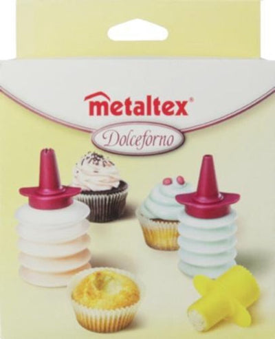 Metaltex Metaltex Dekoration Set Dolceforno 9 x 7 cm transparent