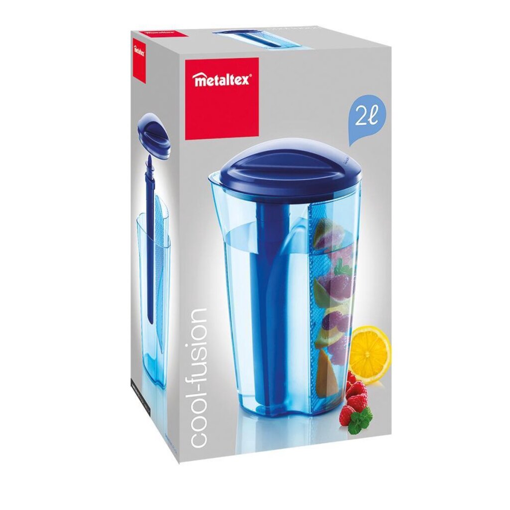 Metaltex Tomado Metaltex Drink Infuser Carafe Blauw