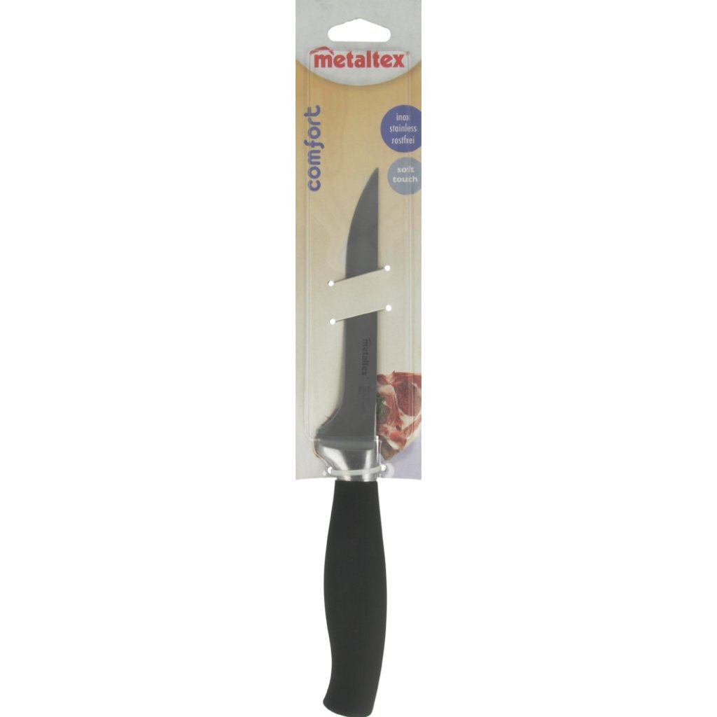 Metaltex Metaltex Komfort Fleischmesser 28 cm Schwarz Edelstahl Stahl