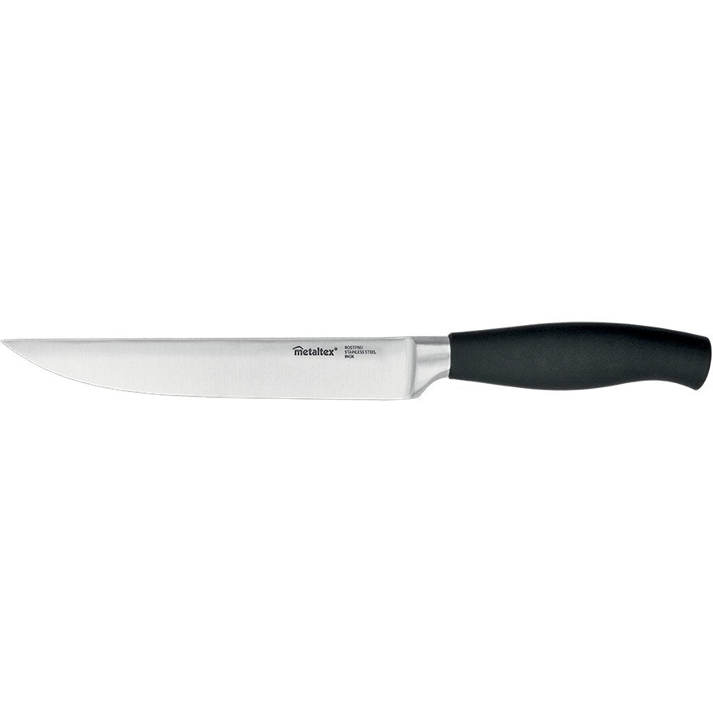 Metaltex Metaltex Komfort Fleischmesser 33 cm schwarzer Edelstahl