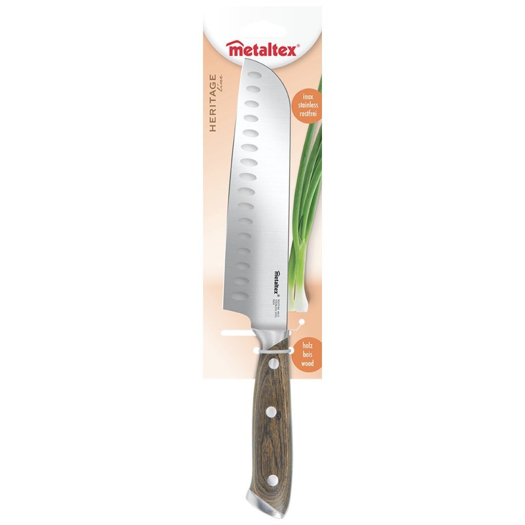 Metaltex Metaltex Heritage Santokumes 32 cm Holz aus Edelstahl